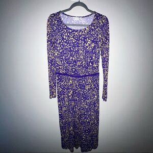 NWOT Boden Longsleeve Jersey Dress - Sz 6L